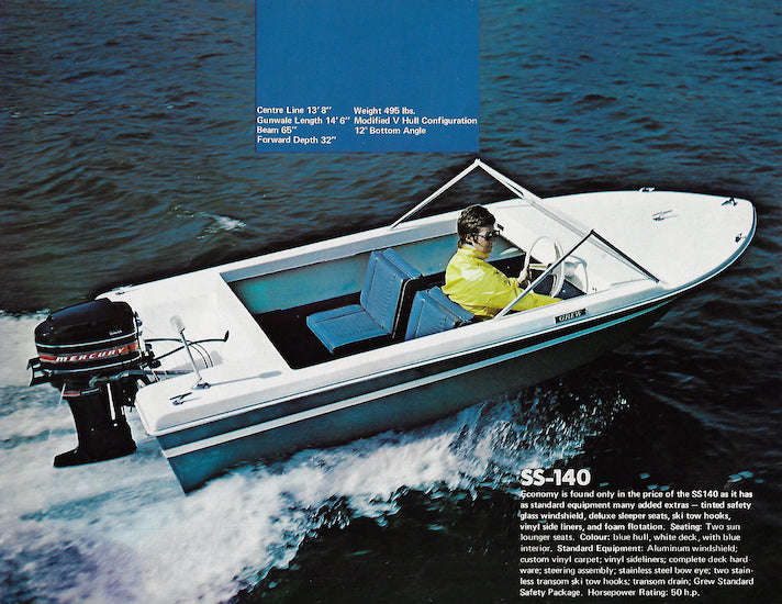 Grew 1972 Slickcraft Brochure