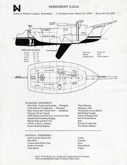 Herreshoff Eagle Brochure