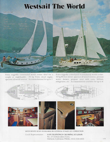 Westsail 32 & 42 Brochure