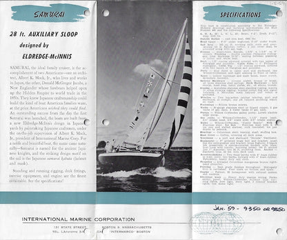International Marine Samurai Brochure