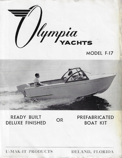 Olympia Yachts F-17 Brochure