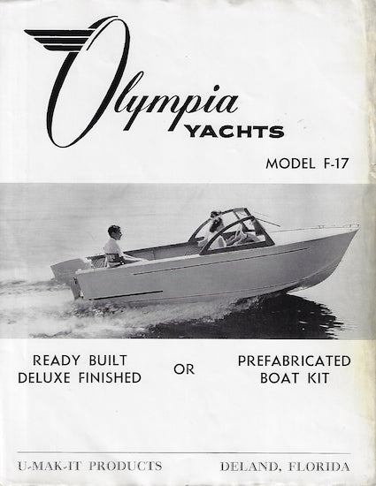 Olympia Yachts F-17 Brochure