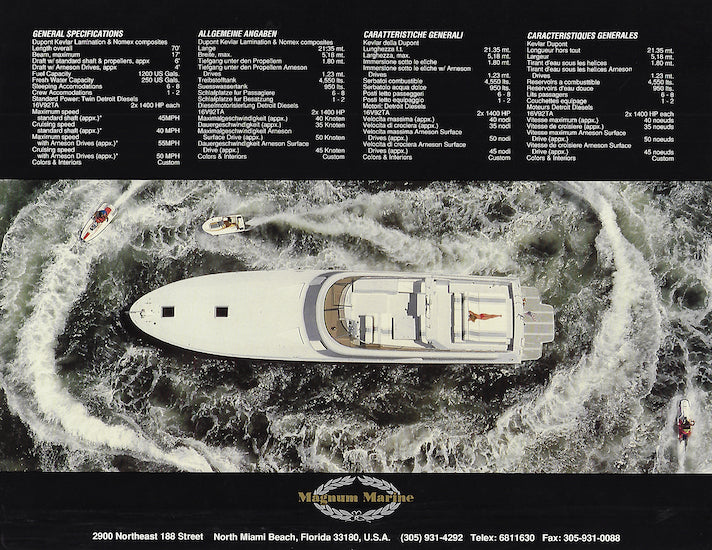 Magnum 70 Brochure