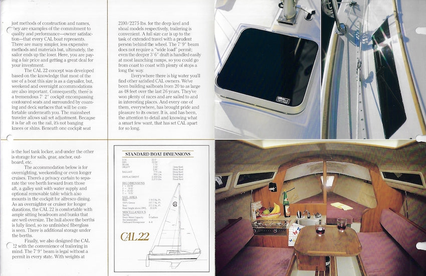 Cal 22 Brochure