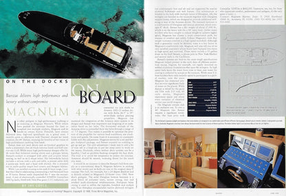 Magnum 44 Yachting Magazine Reprint Brochure