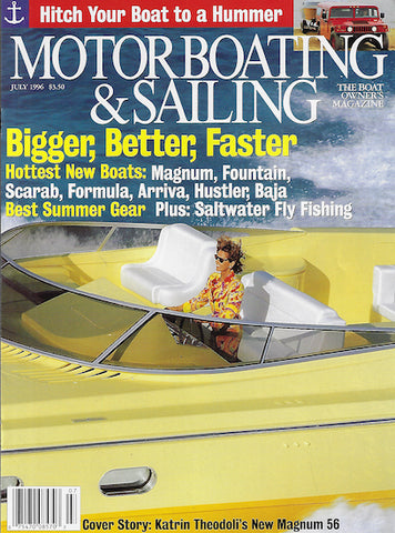 Magnum 56 Motorboating & Sailing Magazine Reprint Brochure