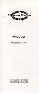 Magnum 1991 Price List