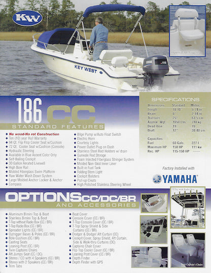 Key West 186 Series Brochure