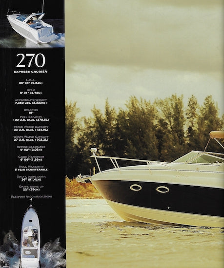 Rinker 2006 Express Cruisers Brochure