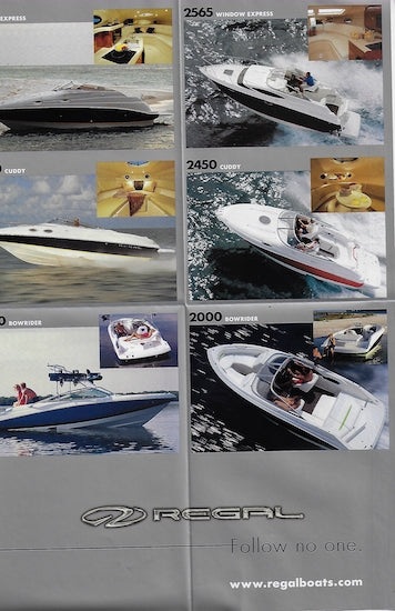 Regal 2006 Poster Brochure