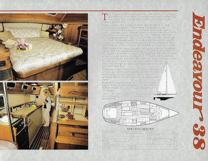 Endeavour 38 Brochure