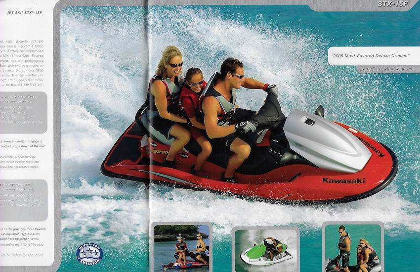 Kawasaki 2006 Jet Ski Brochure – SailInfo I boatbrochure.com