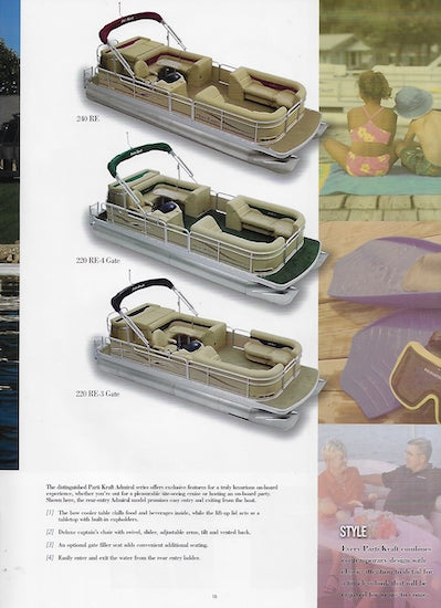 Parti Kraft 2005 Pontoon Brochure