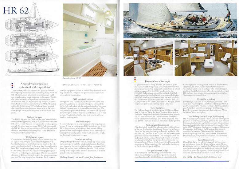 Hallberg-Rassy 2006 Brochure