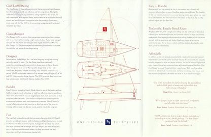 One Design 35 Brochure