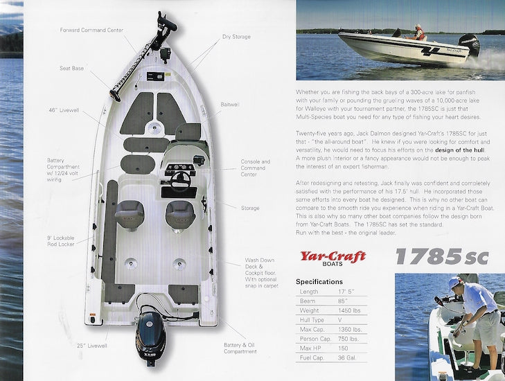 Yar-Craft 1785SC Brochure