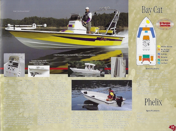 Bass Cat 2006 Brochure
