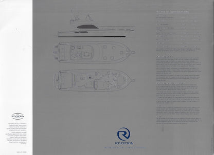 Riviera 51 Flybridge Convertible Brochure