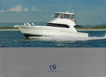 Riviera 47 Flybridge Convertible Series II Brochure