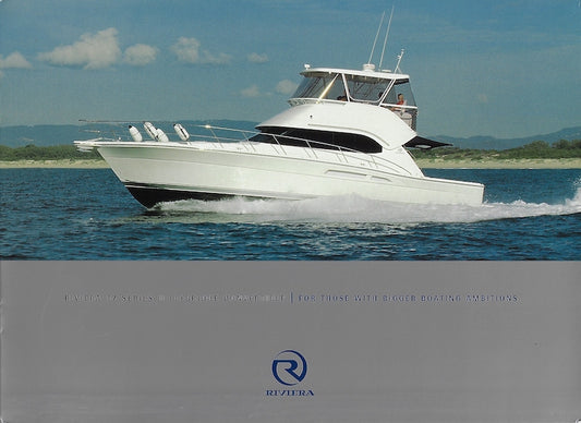 Riviera 47 Flybridge Convertible Series II Brochure
