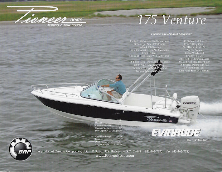 Pioneer Venture 175 Brochure