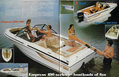 Regal 1980s Brochure