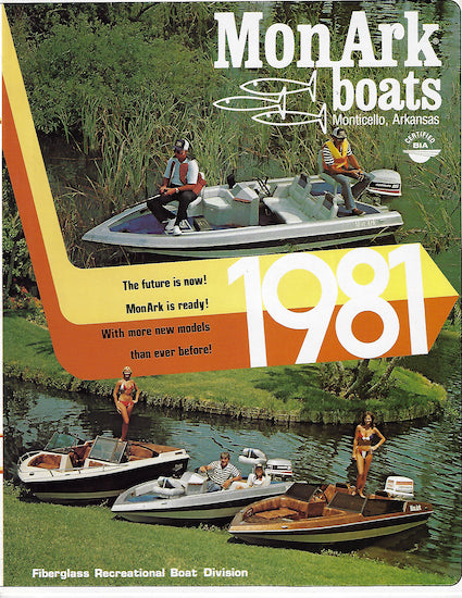Monark 1981 Fiberglass Brochure