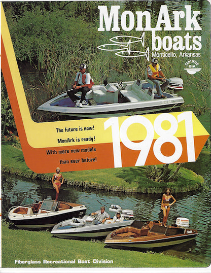 Monark 1981 Fiberglass Brochure