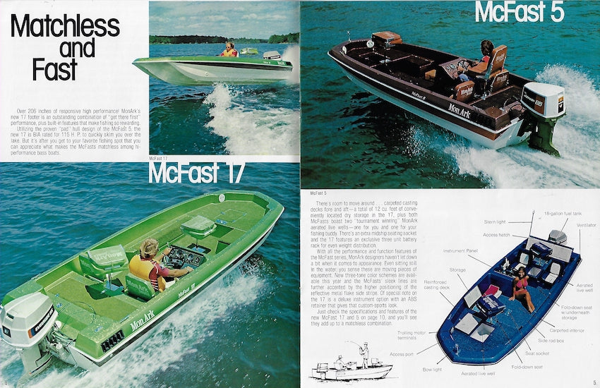 Monark 1977 Fiberglass Brochure