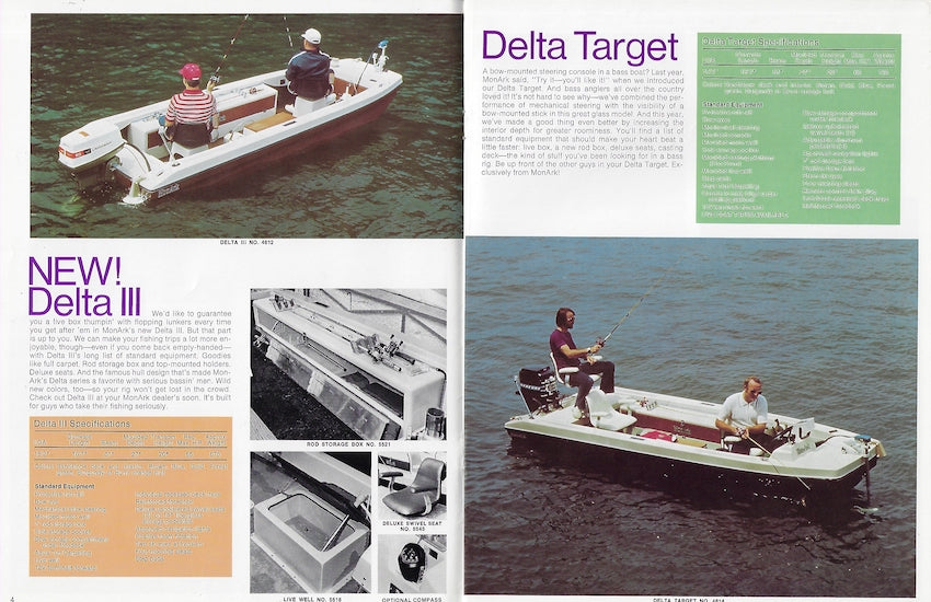 Monark 1973 Fiberglass Brochure