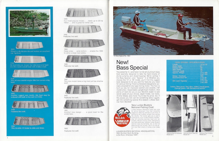 Monark 1973 Aluminum Brochure