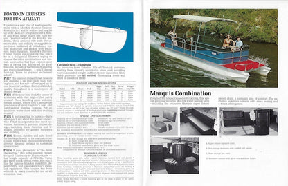 Monark 1973 Pontoon Brochure
