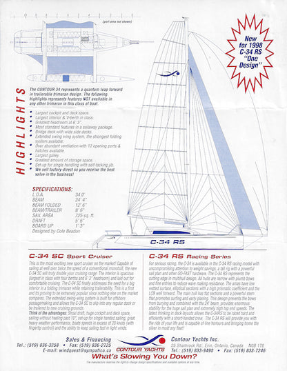 Contour 34 Brochure