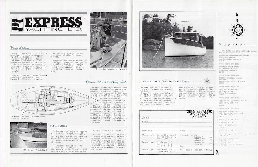Express Yachting Newsletter