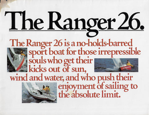 Ranger 26 Brochure