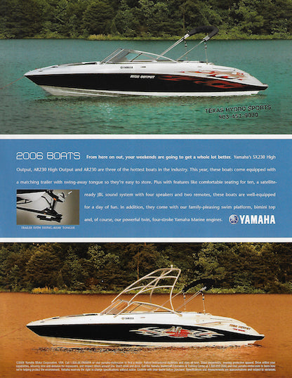 Yamaha 2006 Sport Boats Flyer