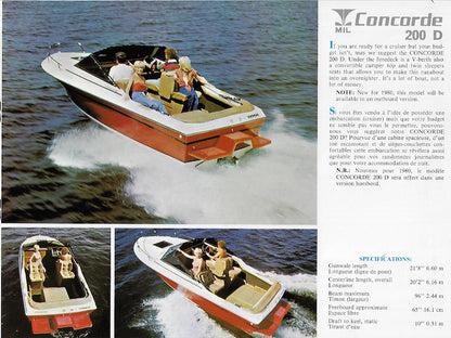 Concorde 1980 Brochure