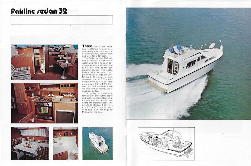 Fairline 1979 Brochure