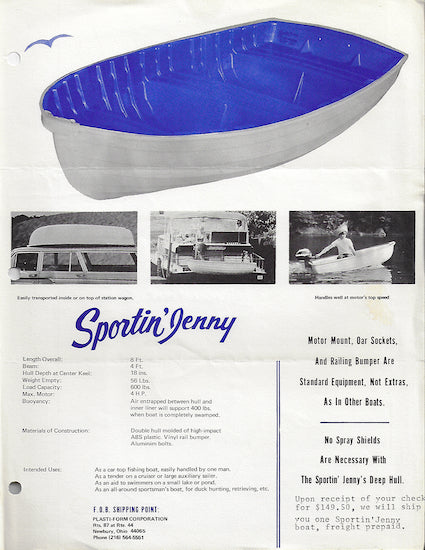 Sportin’ Jenny Brochure