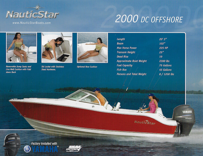 Nautic Star 2000 Dual Console Brochure SailInfo I