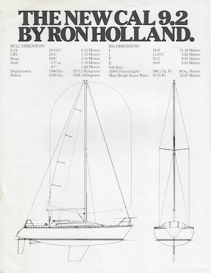 Cal 9.2 Specification Brochure
