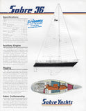 Sabre 36 Brochure