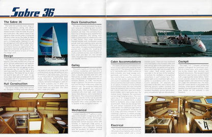 Sabre 36 Brochure
