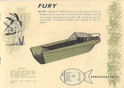 Glastex Sea Star 1960s Brochure