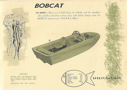 Glastex Sea Star 1960s Brochure