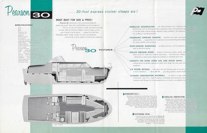 Pearson 30 Express Cruiser Brochure