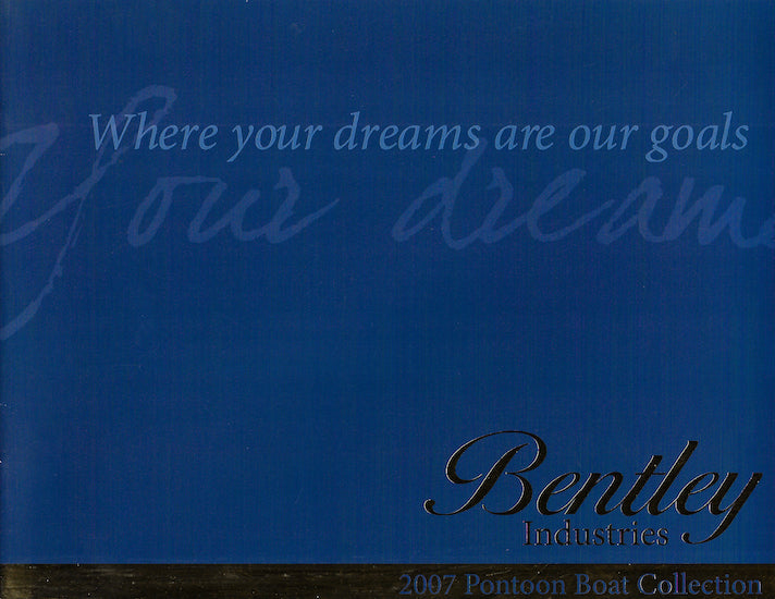 Bentley 2007 Pontoon Brochure