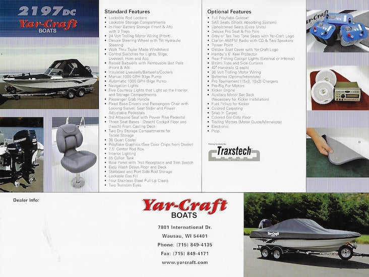 Yar-Craft 2197DC Brochure