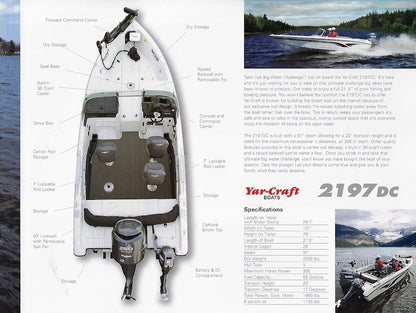 Yar-Craft 2197DC Brochure