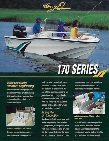 Henry O 170 Series Brochure